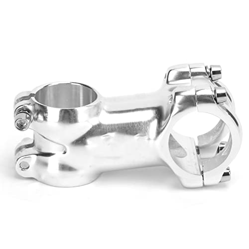 CFTGIW 31,8 Mm Fahrrad Silberstamm Aluminiumlegierung Lenkerlehrungsstiel für Roadbikes Radfahrrad von CFTGIW