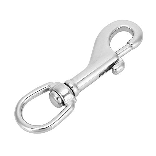 CFTGIW 316 Edelstahl -Haken -Augenverschluss Schnapphaken für Straps Beutel und Kleiner Hakenstall Stahl Haken Haoksnap (101 mm) von CFTGIW