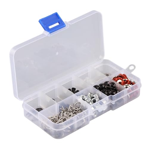 CFTGIW 340pcs RC -Schraubenkit -Muttern Schrauben Waschmaschinen Hardware Befestigungselemente für HSP /10 RC Auto Hoch und Festigkeit Sind Differe Schrauben Kitrc Boxrc Muttern Boltsrc Boltsrc von CFTGIW