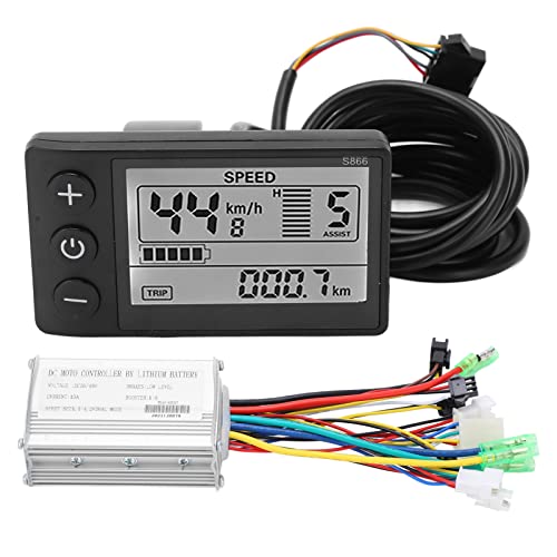 CFTGIW 36 V/48 V 250W/350W 15A Bürstenloser Motor Controller LCD866 Anzeigepaneel Elektrisches Bürstenloser Controller -Kit 36V/48 Motor LCD PanelBike Controllermotor von CFTGIW