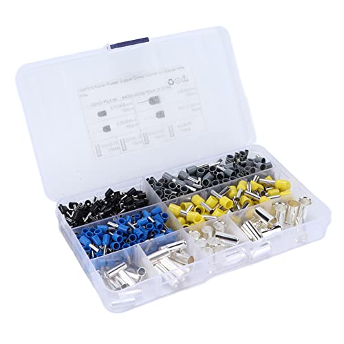 CFTGIW 390 PCs Crimp Draht Ferrule Kits Schnelle Installationsanschlusshülsen für Kabel Elektriker Qualität CO Crimp Draht Ferrule Kitsterminals Steckerhülle CFTGIW 390 PCs Crimp Draht Ferrule Kits Schnelle Installationsanschlusshülsen für Kabel Elektriker Qualität CO Crimp Draht Ferrule Kitsterminals Steckerhülle von CFTGIW