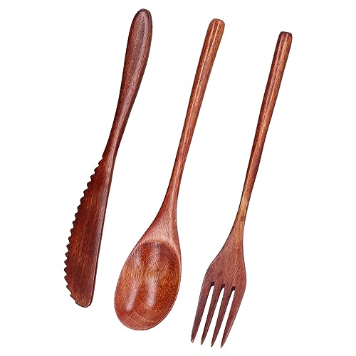 CFTGIW 3pcs/Set Fork- und Löffel Holz Tragbares Besteck Dessertgeschirr für das Heimtäglich. Kann der Hölzerne Besteck der von Bestecklöschern Sicherstellen CFTGIW 3pcs/Set Fork- und Löffel Holz Tragbares Besteck Dessertgeschirr für das Heimtäglich. Kann der Hölzerne Besteck der von Bestecklöschern Sicherstellen von CFTGIW