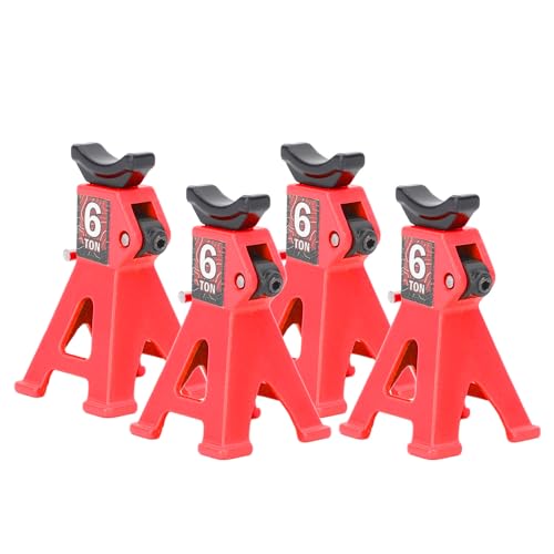 CFTGIW 4pcs Stand Aluminium -Legierungs -Maßstab Set /24 für Scx24 RC Car Blue Ist in Kleiner und und Gewicht Im Stands Scale Standmetal Standrc Standrc Car Simulationsstandardable Skala Ständer (Rot) CFTGIW 4pcs Stand Aluminium -Legierungs -Maßstab Set /24 für Scx24 RC Car Blue Ist in Kleiner und und Gewicht Im Stands Scale Standmetal Standrc Standrc Car Simulationsstandardable Skala Ständer (Rot) von CFTGIW