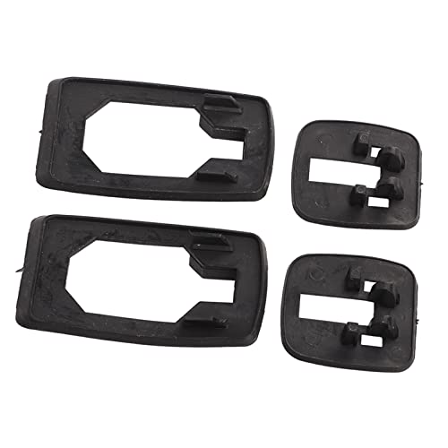 CFTGIW 4pcs Türgriff Griffdichtung Starke Versiegelung Niedriger Rausch -Keegherde Vorderen Links nach Rechts Passform für III 3 Türgriff Dichtung 5903107142589CAR GLEY GRUND von CFTGIW