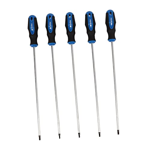CFTGIW 5 Pcs Magnetspitzenschraubendreher 40 Cm Bequemer Berührung Verlängerter Stern -Sechseckschraubendreher mit Mittelloch für Auto- und Schraubenmagnetspitzenschraubendreher mit der Mitte CFTGIW 5 Pcs Magnetspitzenschraubendreher 40 Cm Bequemer Berührung Verlängerter Stern -Sechseckschraubendreher mit Mittelloch für Auto- und Schraubenmagnetspitzenschraubendreher mit der Mitte von CFTGIW