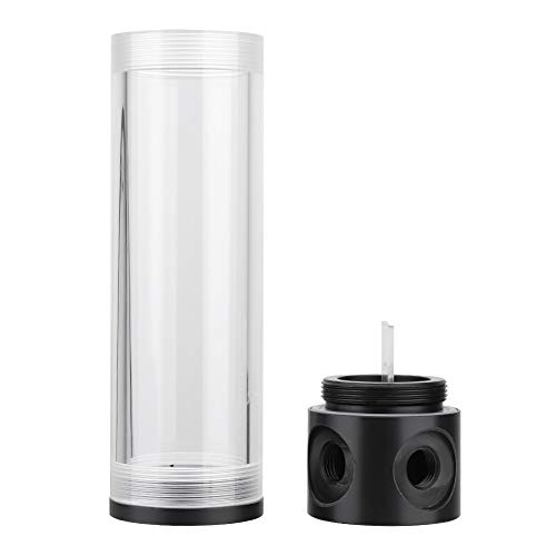 CFTGIW 50 -mm -Durchmesser G1/4 Gewinde DIY Extra Zylinder für Computerkühlung 400 mm Konstruktionsfaden und nach Oben Sein Zylinder Tankwasser Abgekühlt (190MM) von CFTGIW