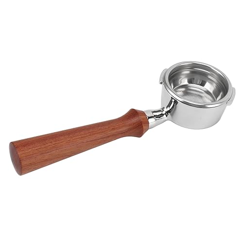 CFTGIW 58 Mm Bodenloser Portafilter Edelstahlohren Bottomless Portafilter für Kaffeemaschine E -Typ Rot (F Jacoranda) von CFTGIW
