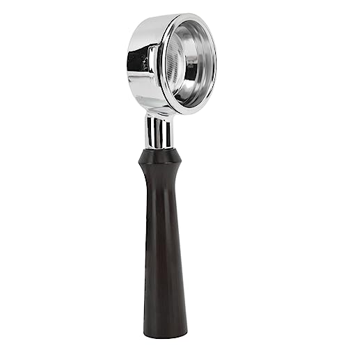 CFTGIW 58mm Bodenloser Kaffee Portafilter Einschicht Aluminiumlegierung Portafilter Kaffeemaschine BESTELABEN Für Expsobe F Sandalwood Casadio Für Symm Coffee Portafiltercoffee (F Sandelholz) von CFTGIW