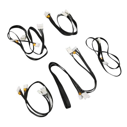 CFTGIW 5pcs Limit Switch -Verlängerungskabel X y z e Achs Achse PVC -Stecker und Stepper Motorverlängerungsleitungen für Ender 5 3D Druckerlimit Verlängerungsschalter für die Are Limit Switch von CFTGIW