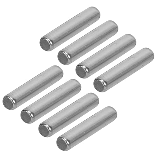CFTGIW 8pcs Radachse Stahl Rad Nuktionsnussnuss -Stift Ersatz für UDR /7 RC -Auto und Durabi Rad Achsenstift12mm Achs Pinsrc Achs Pinswheel Hub Nuse Pinrc Nadel ErsatzRC von CFTGIW
