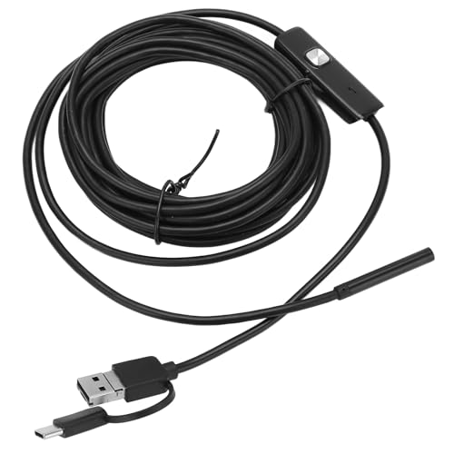 CFTGIW AN100-5.5 5, Mm Flexibler Draht 3 in 1 Endoskop für -Telefon BoresCope Pipeline Automobile Inspection 10m (3,5 m) von CFTGIW