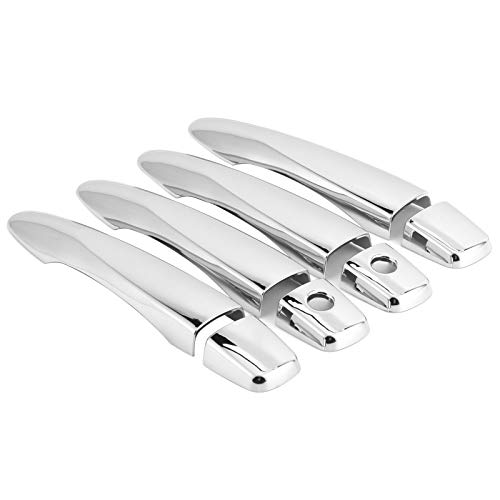 CFTGIW Auto -Türgriff -Deckungsverkleidung für NP300 Frontier 2015 2019 Türgriff Deckungstürgriff Trimouter Decrome Deckwagen von CFTGIW