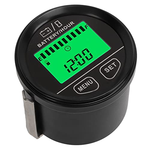 CFTGIW Batterie 12 V Bis 24 V Autoidentifikation Positive Negative Taktuhrenfunktion Spannungsmessgerät für Auto Batterie Monitorbatterie Anzeigecar Spannung Messgerät 12Vbattery 24 VBATTERY von CFTGIW