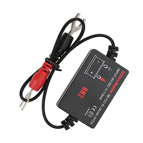 CFTGIW Batterie 12V Batteriespannung Ladeanalysator Tester Niedriger Alarmlast Diagnosewerkzeug Batterie Monitorbatterie Spannung Ladung Testerbatterie Last Testerercar AnalysatorBatterie von CFTGIW
