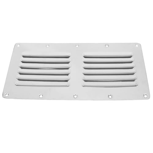 CFTGIW Boot mit Bootsverlagerung Rostbezogener 304 Edelstahl Marine Lüftungsgrillabdeckung mit Schrauben für Yachts RV 230 X 115 Mm /. X 4,5 -Zoll -Bootslähte Lüftungsboot Louvre Ventstainless (230 CFTGIW Boot mit Bootsverlagerung Rostbezogener 304 Edelstahl Marine Lüftungsgrillabdeckung mit Schrauben für Yachts RV 230 X 115 Mm /. X 4,5 -Zoll -Bootslähte Lüftungsboot Louvre Ventstainless (230 von CFTGIW