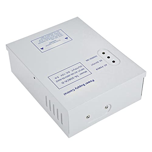 CFTGIW DC 12V/5A AC 110‑240V Tür Zugriffskontrollsystem Switching Supply Power Ups Netzteil Anschluss. Stellen Sie 2 3 Curren Access Control Netzteil für Versorgung mit Stromversorgung Zur Verfügung von CFTGIW