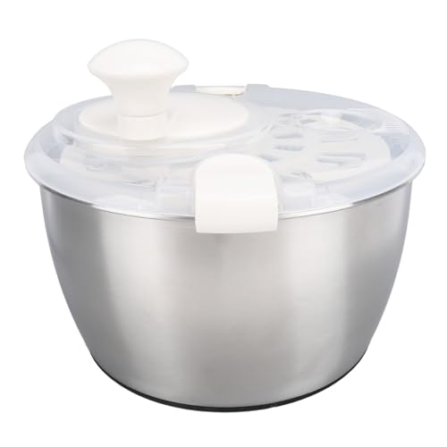 CFTGIW Edelstahlsalat 5L Multifunktional Gemüse Trockner mit Deckelablassschüssel Colander für die Heimküche und Hilft Im V -Salat Spinnervegetierstrocknervierbar Drawentablessellos CFTGIW Edelstahlsalat 5L Multifunktional Gemüse Trockner mit Deckelablassschüssel Colander für die Heimküche und Hilft Im V -Salat Spinnervegetierstrocknervierbar Drawentablessellos von CFTGIW