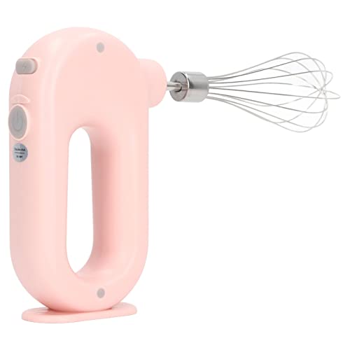 CFTGIW Elektrischer Handmixer USB -Ladung 4 Einstellung Elektrische Eierber Handheld Milch Frother für Heimküche Mehr Batterie 4 Flexi Elektrische Handmischerelektrikum Eggbreaterhandheld Milch (PINK) von CFTGIW