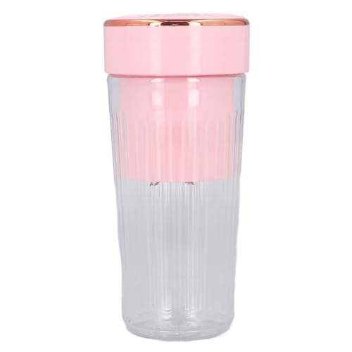 CFTGIW Elektrischer Obstmischer Multi Funktional Tragbarer Schnur 6 Blades Juicer Cup Mixer Blau Sie und Elektrische Ext Elektrische Obstmixerelektronik Fruchtmixerportable Mixerjuicer Cup (PINK) von CFTGIW