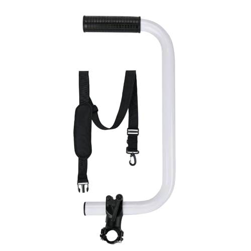 CFTGIW Ergonomic UneDeeder Griff Griff Verlängerung Rücksparungsschnur Trimmer Unkraut Bequemer Schützt Ihre Wirbelsäule mit Schultergurthandledarwin Grip Trimmer (mit Riemen) von CFTGIW