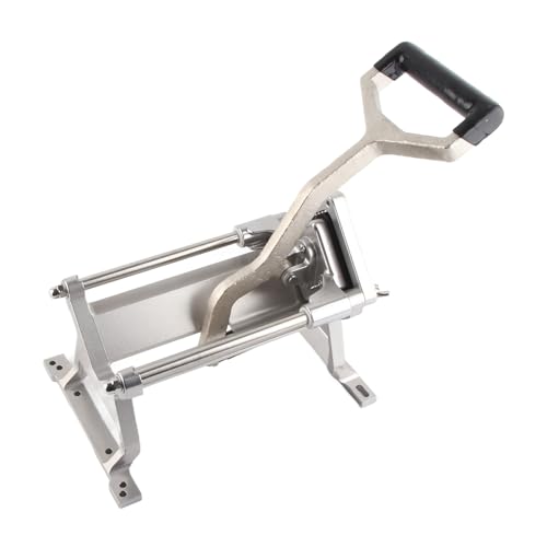 CFTGIW French Fry Cutter Commercial Professional Manual Kartoffelschneidemaschine mit Saugfüßen für Pflanzliche Zwiebel Obst 6 Mm für Verbesserte Last Stre (6MM) von CFTGIW