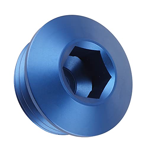 CFTGIW Hex 12an Männlicher Orb-Block-Stecker-Anpassung mit O CNC Aluminium Blau Männlich Hex –12 EIN Hex-Headorb O-Block Off Plugorb Block Off Fito-RingVehicle-Teile von CFTGIW