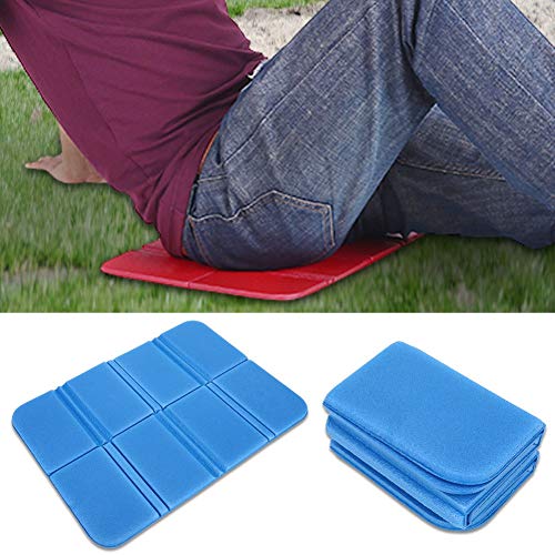 CFTGIW Klappkissen Tragbare Picknickmatten -Matten -Pad Abdeckung Klappkissen Tragbare Picknickmatten Pad Abdeckung Ist für Licht. In at, die Diese EAS Lieben (Blue) von CFTGIW