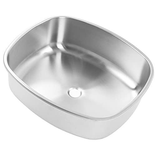 CFTGIW Küchenspüle 304 Edelstahl Proof Große Kapazität Einfach Eingebrauchtem Unterbezug Einsschale für Wohnmobilyacht Die Kitch -Küche Spüle Spülenstahl Küchensumdermount Single Single von CFTGIW