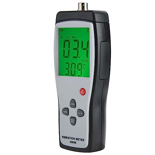 CFTGIW LCD -Vibrationstester -Meter Vibrometer Messgeräte Analysator Vibrationstester AS63B von CFTGIW