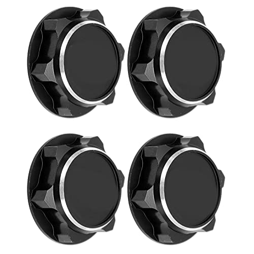 CFTGIW Leichte Aluminiumlegierung Sechskantradmuttern 17 Mm Lose Sechskantmutter für /8 RC. (BLACK) von CFTGIW