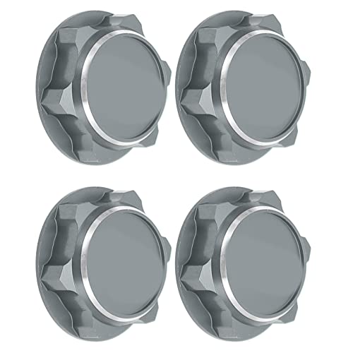 CFTGIW Leichte Aluminiumlegierung Sechskantradmuttern 17 Mm Lose Sechskantmutter für /8 RC. (GREY) von CFTGIW