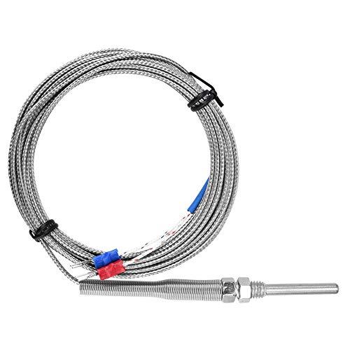 CFTGIW M8 Gewinde Typ K Thermoelement 30 Mm Sondensemperatursensordraht 0-400 ℃ (#4) von CFTGIW