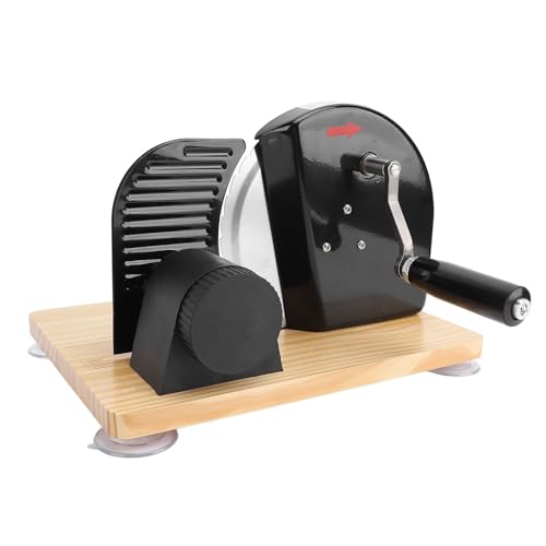 CFTGIW Manuelles Brotschneider Edelstahl Holzdicke Handkurbellaibschneider für Hausgemachte Brot Küchenbäckerei durch 170 Mm Backbrotschneider CFTGIW Manuelles Brotschneider Edelstahl Holzdicke Handkurbellaibschneider für Hausgemachte Brot Küchenbäckerei durch 170 Mm Backbrotschneider von CFTGIW