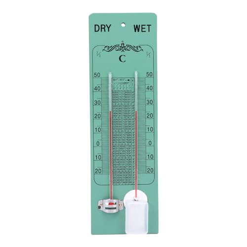CFTGIW Meerespsychrometer Hoher Genauigkeit Holz Kunststoff Verbundboot Nasse Trockenbirne Thermometer Hygrometer von CFTGIW