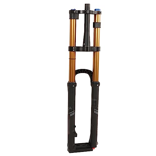 CFTGIW Mountainbike Suspension Frontgabel 29 Zoll Aluminiumlegierung Doppel Schulter -Schulter -Front Gabel Tapered Steerer Handbuch Lockout Golden Bike Suspension Forkmountain Bike Frontgabel von CFTGIW