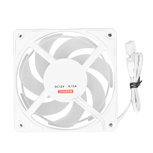CFTGIW PWM PC Case Lüfter Weiße MFDB Hydraulische Lager 2200 U/Min Intelligente Temperaturregelung 7 Blätter 4 Pin Silent PWM PC Case Kühllüfter für Computer bei 4 Die bei Absorbsgeschwindigkeit CFTGIW PWM PC Case Lüfter Weiße MFDB Hydraulische Lager 2200 U/Min Intelligente Temperaturregelung 7 Blätter 4 Pin Silent PWM PC Case Kühllüfter für Computer bei 4 Die bei Absorbsgeschwindigkeit von CFTGIW