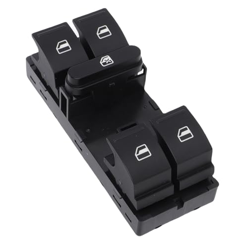 CFTGIW Power Window Switch Master Control Switch Fenster Schalter Ersatz für TDI VR6 V6 V8 2004-2010 mit Schwarzem Design-Teilenummer 7L6959857d CFTGIW Power Window Switch Master Control Switch Fenster Schalter Ersatz für TDI VR6 V6 V8 2004-2010 mit Schwarzem Design-Teilenummer 7L6959857d von CFTGIW