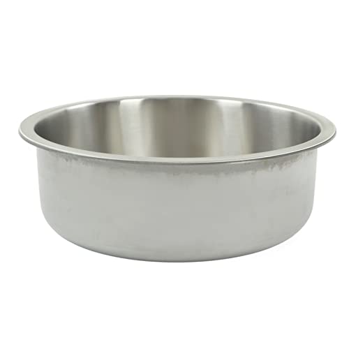 CFTGIW RV Round Sink Waschlesbecken 304 Edelstahl 400 X 400 X 160 Mm Große Kapazität für Yacht -Wohnmobilküche und RV Sinkrv Runde Sinkrv Waschbeckenstahl Handwaschung von CFTGIW