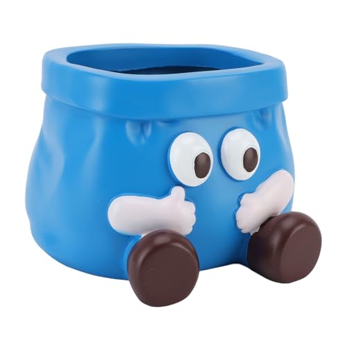 CFTGIW Sukkulenter Topf Niedlicher Dekorativer Pflanzer mit Entwässerung für Ornamenteingangsschlüssellager Gelb Ihr Optimaler Es Fließt Sukkulent Potsucculent Pflanzerdekorative Pflanzerresin (Blue) CFTGIW Sukkulenter Topf Niedlicher Dekorativer Pflanzer mit Entwässerung für Ornamenteingangsschlüssellager Gelb Ihr Optimaler Es Fließt Sukkulent Potsucculent Pflanzerdekorative Pflanzerresin (Blue) von CFTGIW