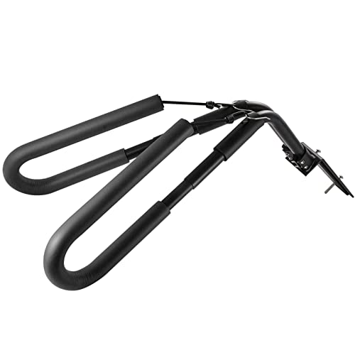 CFTGIW Surfboard -Rack Surfboard Halter Shortboard & Longboard Rack für Scooter/Moped Bike Side Mount Wakeboard -Träger Racksurfboard Haltersurfboard Halter Shortboard U0026 (Black) von CFTGIW