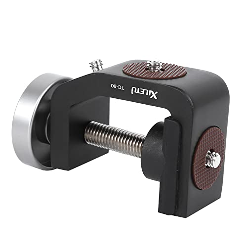 CFTGIW TC-50 Aluminiumlegierung /4-Zoll-Schraube Grenzfläche C Klemmfotografie Stabiler Clamp/Holder für Fotografische Geräte C Clampc Clipphotography Clampphotographie Clipphotographie Stabil von CFTGIW