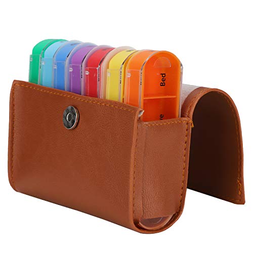 CFTGIW Tragbare 28 Grid Storage Box Weekly Colored Tablets Container für Home Travel CFTGIW Tragbare 28 Grid Storage Box Weekly Colored Tablets Container für Home Travel von CFTGIW