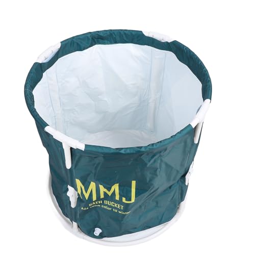 CFTGIW Tragbare Badewanne PVC Faltbares Einweichenbad Badewanne Kalttunge für Erwachsene Blau für Konstruktion Wanne Tragbare Badewannenbadebadewanne Spa (dunkelgrün) von CFTGIW