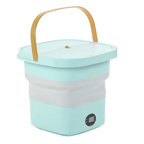 CFTGIW Tragbare Bucket Waschmaschine 6L Faltbare Automatische Waschmaschine mit LCD -Panel -Display für Drom RV Travel Apartment Zum Herstellen von CAPA tragbaren Bucket Waschmaschinenwaschen CFTGIW Tragbare Bucket Waschmaschine 6L Faltbare Automatische Waschmaschine mit LCD -Panel -Display für Drom RV Travel Apartment Zum Herstellen von CAPA tragbaren Bucket Waschmaschinenwaschen von CFTGIW
