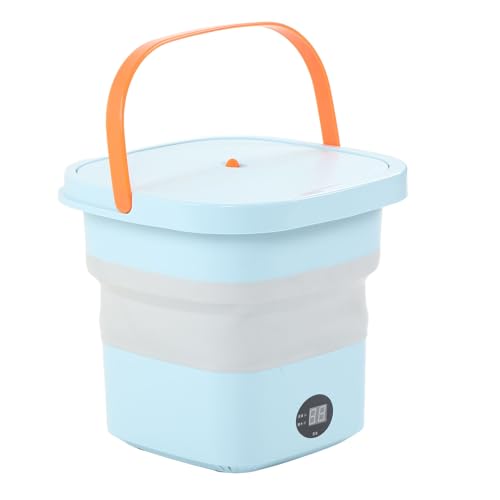 CFTGIW Tragbare Bucket Waschmaschine 6L Faltbare Automatische Waschmaschine mit LCD -Panel -Display für Drom RV Travel Apartment Zum Herstellen von CAPA tragbaren Bucket Waschmaschinenwaschen CFTGIW Tragbare Bucket Waschmaschine 6L Faltbare Automatische Waschmaschine mit LCD -Panel -Display für Drom RV Travel Apartment Zum Herstellen von CAPA tragbaren Bucket Waschmaschinenwaschen von CFTGIW