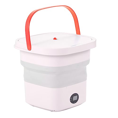 CFTGIW Tragbare Bucket Waschmaschine 6L Faltbare Automatische Waschmaschine mit LCD -Panel -Display für Drom RV Travel Apartment Zum Herstellen von CAPA tragbaren Bucket Waschmaschinenwaschen CFTGIW Tragbare Bucket Waschmaschine 6L Faltbare Automatische Waschmaschine mit LCD -Panel -Display für Drom RV Travel Apartment Zum Herstellen von CAPA tragbaren Bucket Waschmaschinenwaschen von CFTGIW