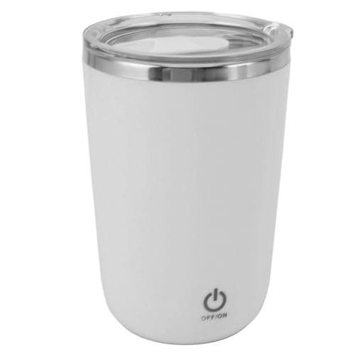 CFTGIW USB Electric Mixing Cup 350 Ml Proof Automatisch Rührende Tasse Selbst Rührende Kaffeetasse usw.) Haus usw. (WHITE) von CFTGIW