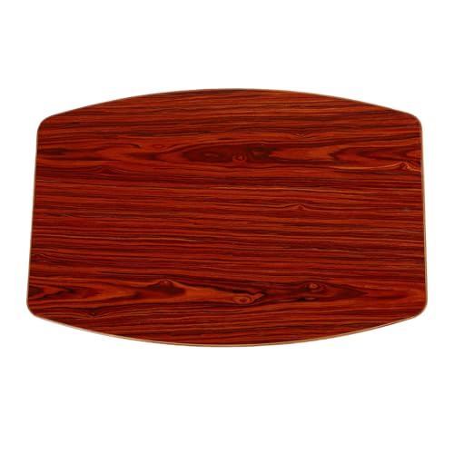 CFTGIW Wohnmobil Desktop Braune Holzkörner Rotes Rosenholz Regenbeschichtete Finish Yacht Boot Deck Tischplatte von CFTGIW