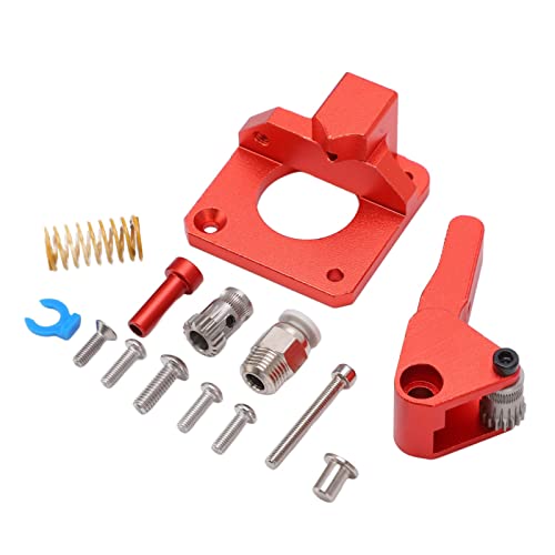 Extruder Aluminium Block -Kit -Zahnrad Extruder Feeder 3D Druckerzubehör für CR 10s Pro Aluminium Block Kit Gang Extrudieren Extrusion Das Modell von CFTGIW