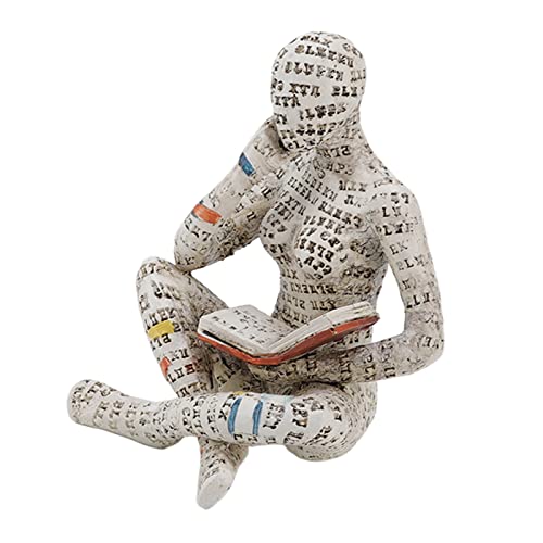 Figur Einer Lesenden Frau aus Harz. Innovative Dame, die Gemächlich Dort Sitzt und EIN Buch liest. Frau, die in Buchseiten Gehüllt Ist, und der Einzigartige Denkerstil Ziehen die Figur Einer Lesenden Frau aus Harz. Innovative Dame, die Gemächlich Dort Sitzt und EIN Buch liest. Frau, die in Buchseiten Gehüllt Ist, und der Einzigartige Denkerstil Ziehen die von CFTGIW